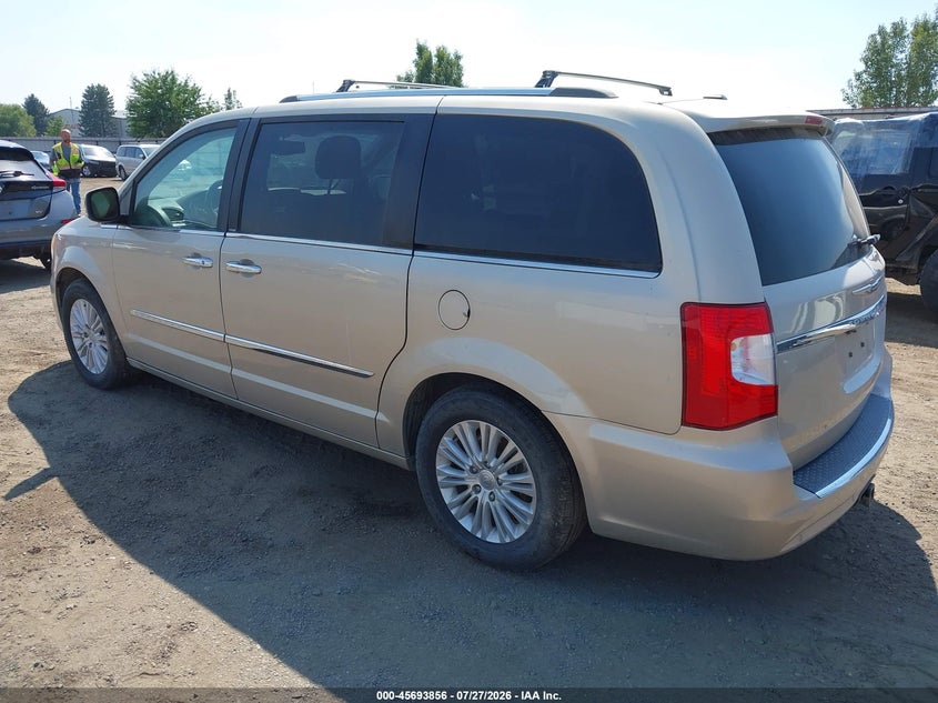 Vin: 2c4rc1gg8dr809622, lot: 46192484, chrysler town & country limited 20133