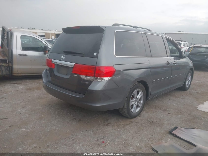 Vin: 5fnrl3h9xab100385, lot: 46192501, honda odyssey touring 20104