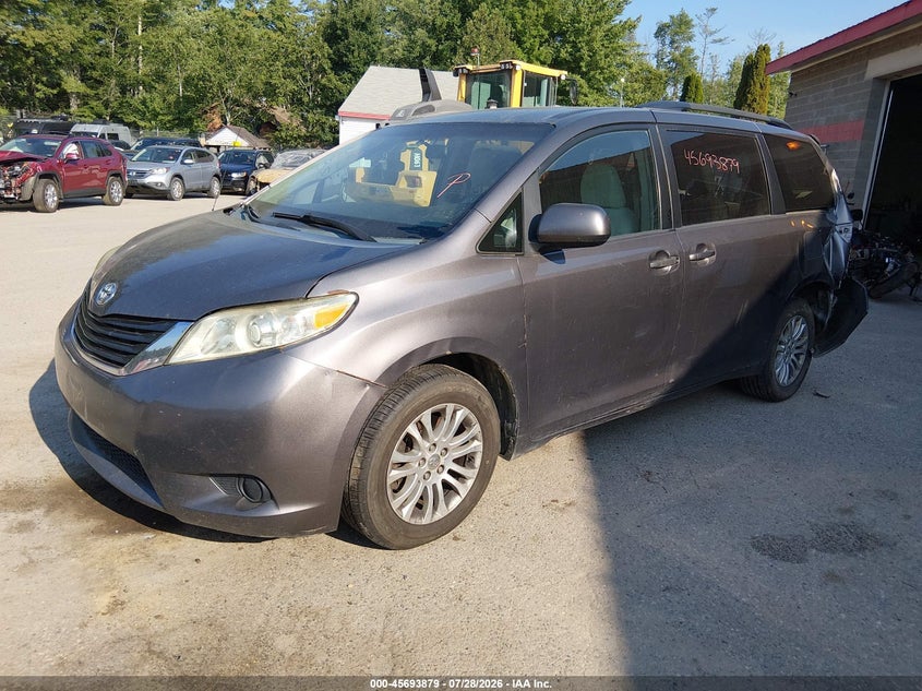 Vin: 5tdkk3dc4cs257222, lot: 46192507, toyota sienna le v6 8 passenger 20122