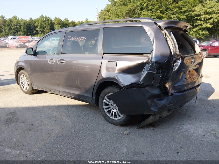 Vin: 5tdkk3dc4cs257222, lot: 46192507, toyota sienna le v6 8 passenger 20123