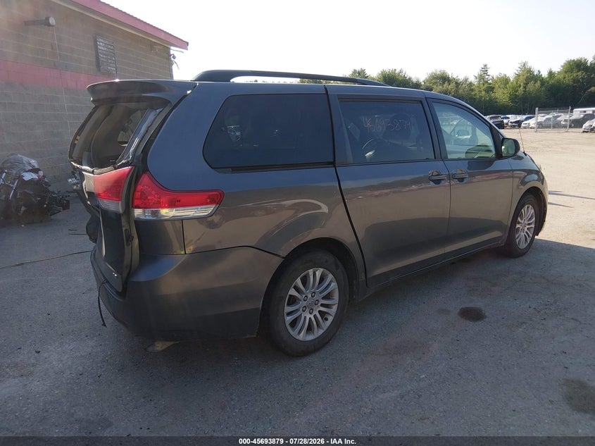 Vin: 5tdkk3dc4cs257222, lot: 46192507, toyota sienna le v6 8 passenger 20124