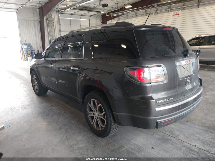Vin: 1gkkvrkd9dj255216, lot: 46192524, gmc acadia slt-1 20133