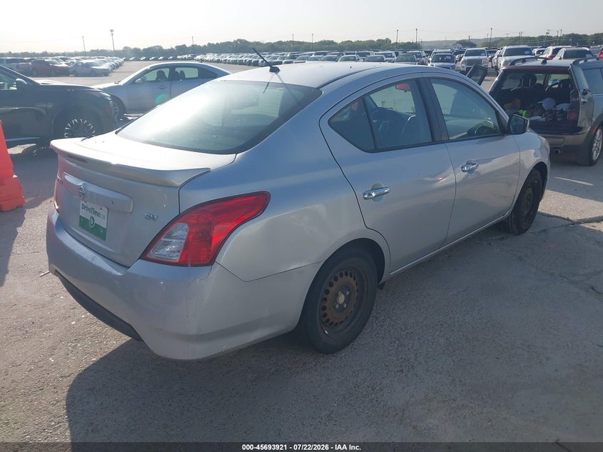 Vin: 3n1cn7ap5hk424512, lot: 46192549, nissan versa 1.6 sv 20174