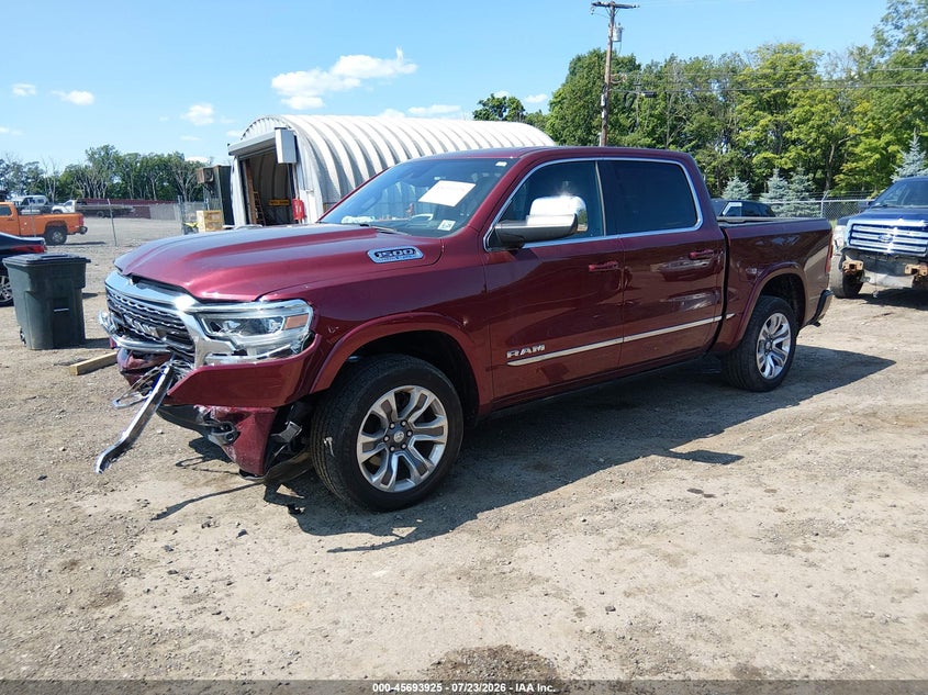 Vin: 1c6srfht1rn198420, lot: 46192554, ram 1500 limited  4x4 5'7 box 20242