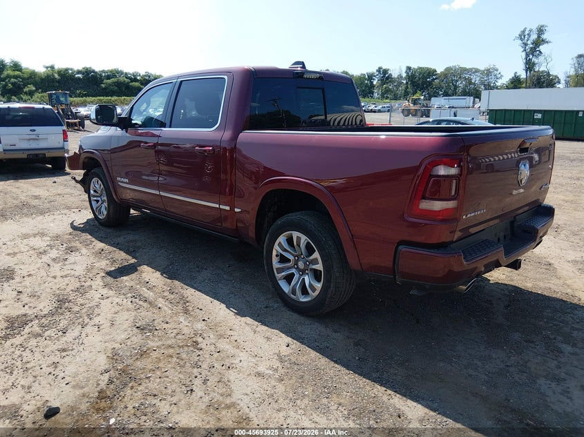 Vin: 1c6srfht1rn198420, lot: 46192554, ram 1500 limited  4x4 5'7 box 20243