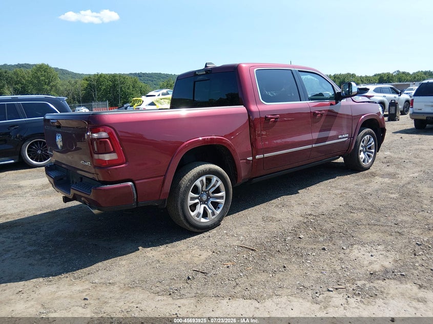 Vin: 1c6srfht1rn198420, lot: 46192554, ram 1500 limited  4x4 5'7 box 20244