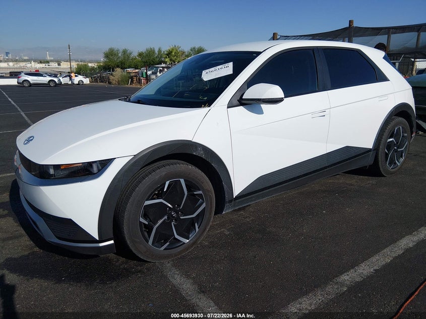 Vin: km8kn4ae4nu066591, lot: 46192558, hyundai ioniq 5 sel 20222