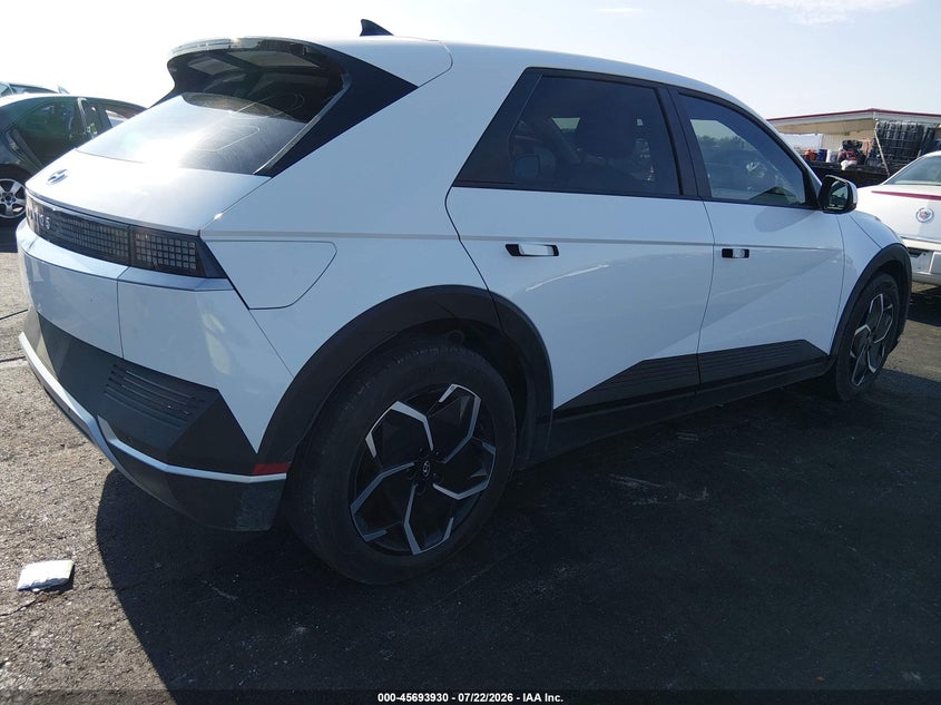 Vin: km8kn4ae4nu066591, lot: 46192558, hyundai ioniq 5 sel 20224