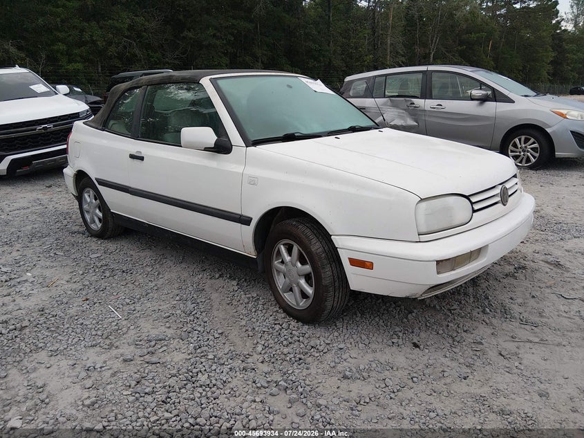1995 VOLKSWAGEN CABRIO CABRIO 2.0L I4 FI F