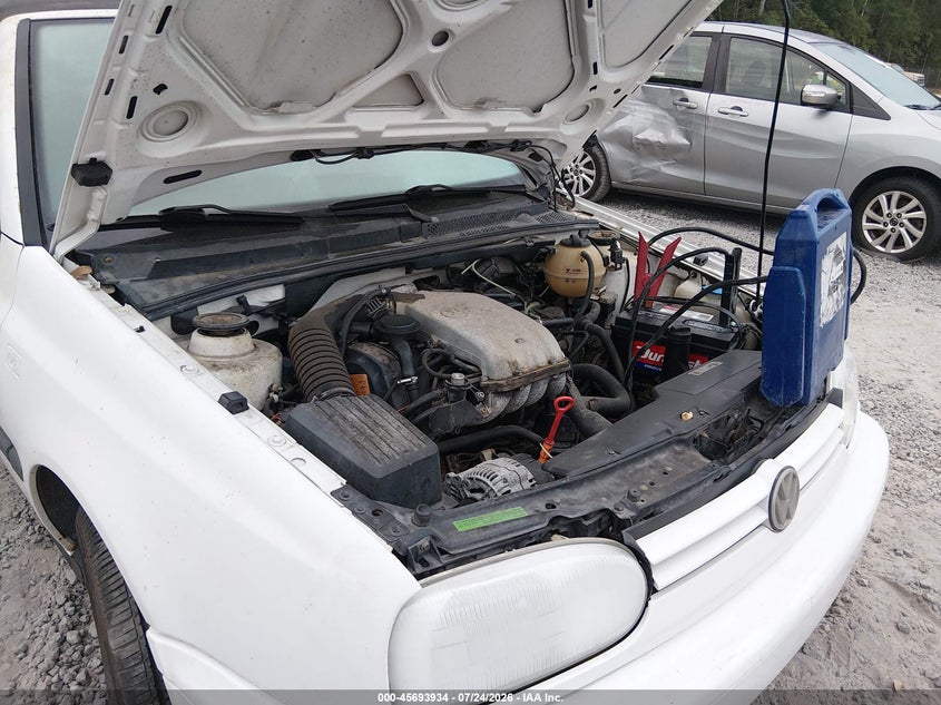 1995 VOLKSWAGEN CABRIO CABRIO 2.0L I4 FI F