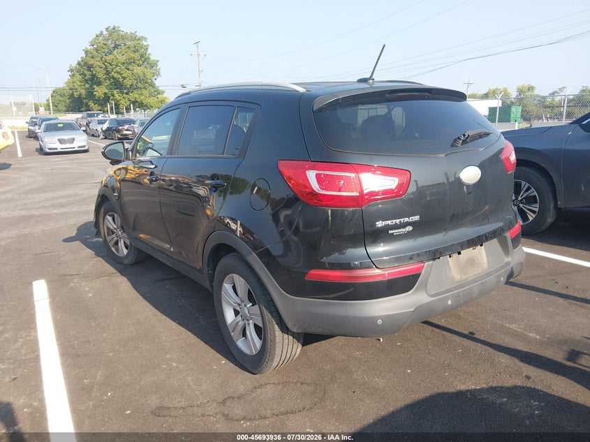 Vin: kndpb3a28d7510619, lot: 46192564, kia sportage lx 20133