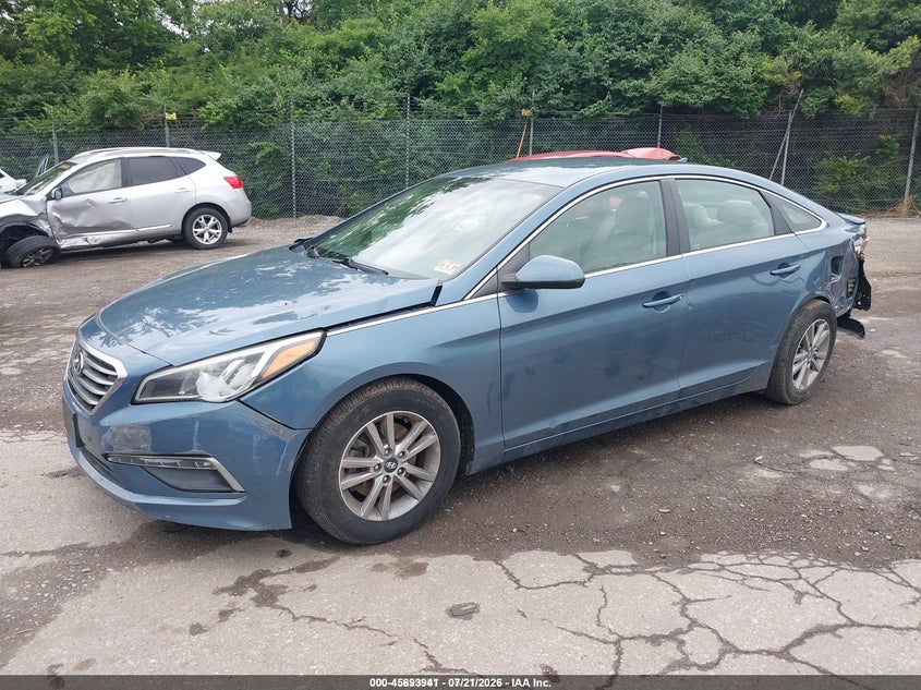 2015 Hyundai Sonata Se 5NPE24AF0FH206957 photo 1