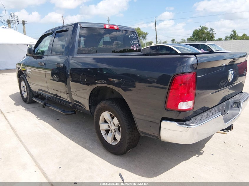 Vin: 1c6rr6fg7ks530226, lot: 46192571, ram 1500 classic tradesman  4x2 6'4 box 20193