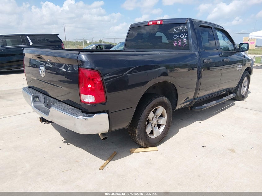 Vin: 1c6rr6fg7ks530226, lot: 46192571, ram 1500 classic tradesman  4x2 6'4 box 20194