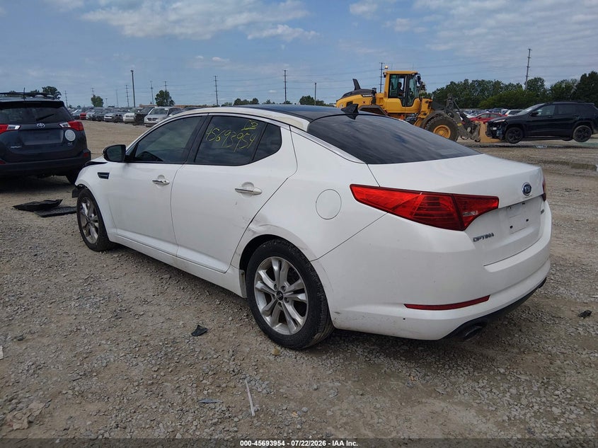 Vin: knagn4a77b5058466, lot: 46192582, kia optima ex 20113