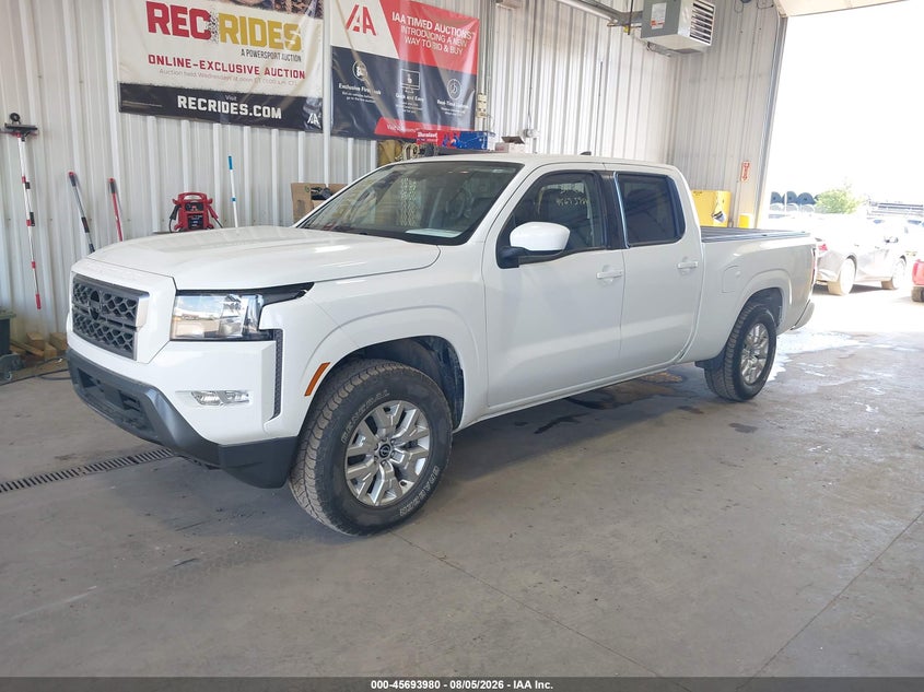 Vin: 1n6ed1fk4nn669887, lot: 46192608, nissan frontier long bed sv 4x4 20222