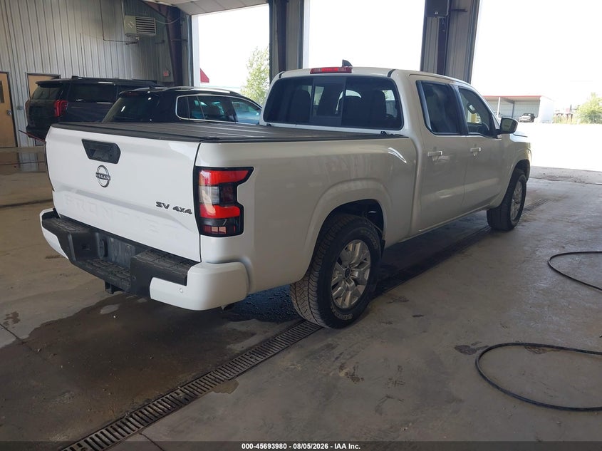 Vin: 1n6ed1fk4nn669887, lot: 46192608, nissan frontier long bed sv 4x4 20224