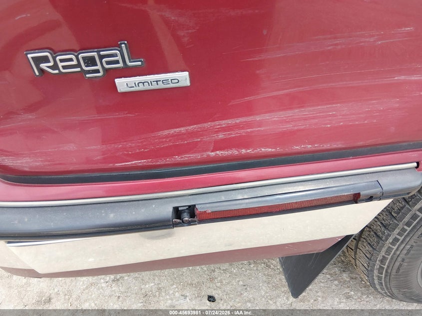 BUICK REGAL 1989 VIN 2G4WD14W7K1434664