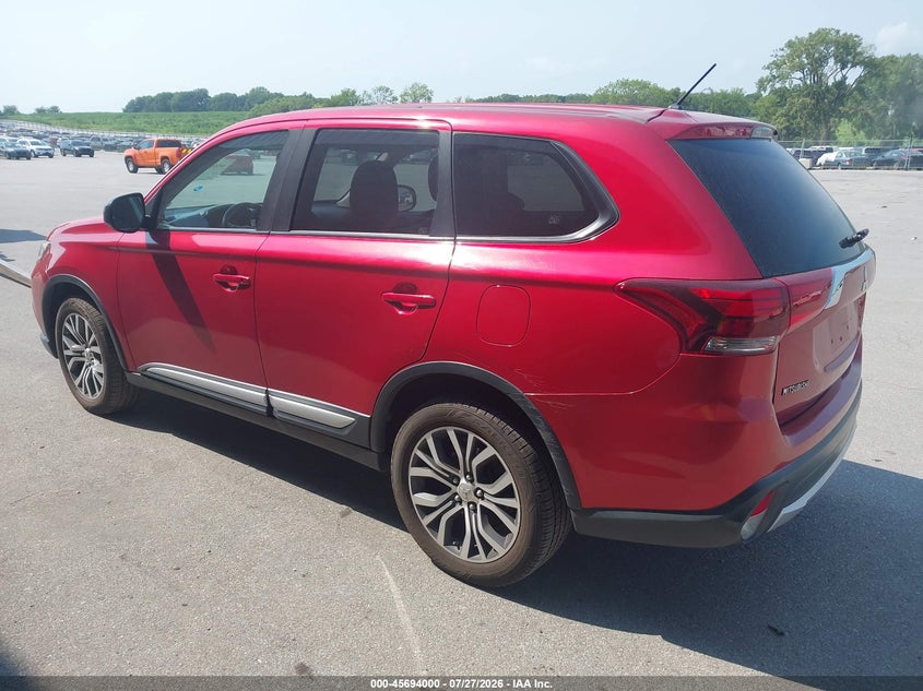 Vin: ja4az3a3xgz065605, lot: 46192628, mitsubishi outlander es 20163