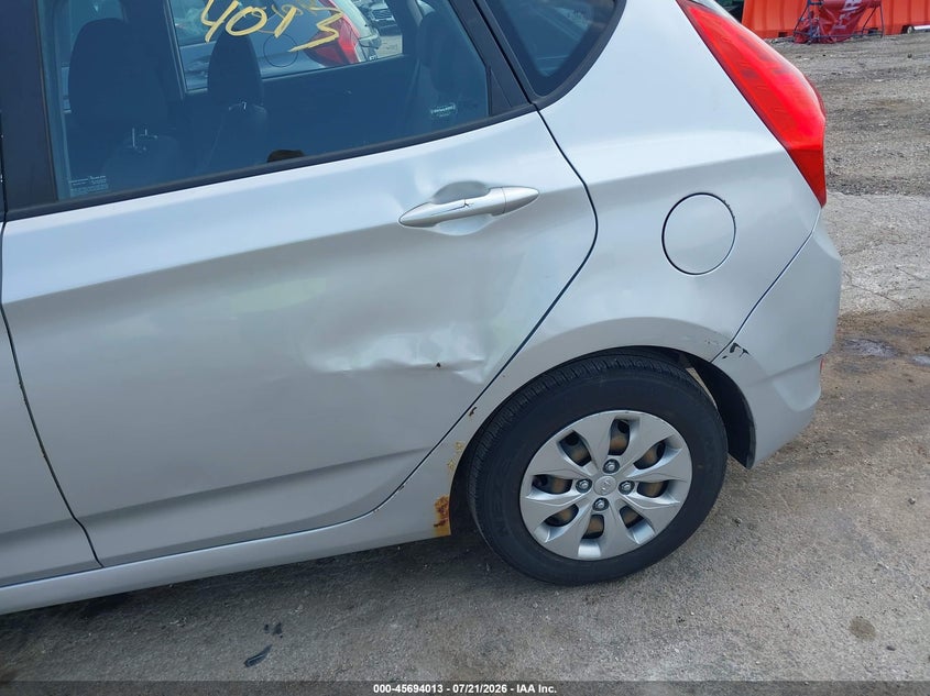 2017 Hyundai Accent Se VIN: KMHCT5AE9HU305394 Lot: 45694013