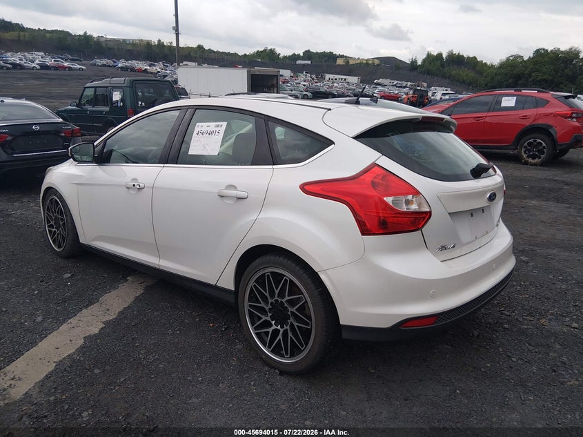 Vin: 1fahp3n26cl188719, lot: 46192643, ford focus titanium 20123
