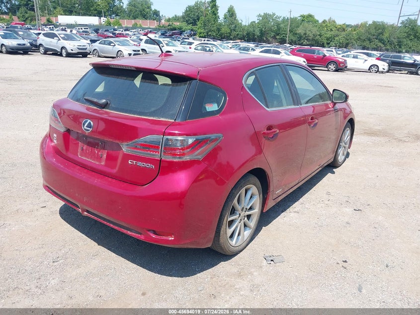 Vin: jthkd5bh0c2120871, lot: 46192647, lexus ct 200h premium 20124