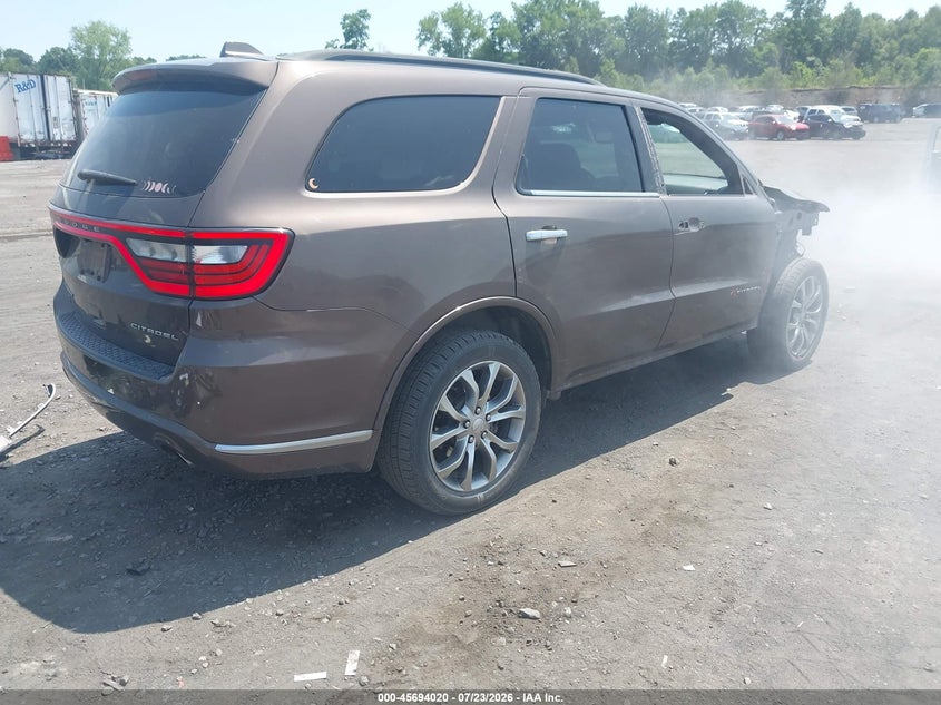 Vin: 1c4rdjeg3jc363884, lot: 46192648, dodge durango citadel anodized platinum awd 20184