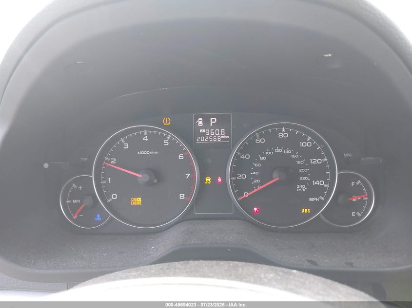 2013 SUBARU OUTBACK auction photo 7