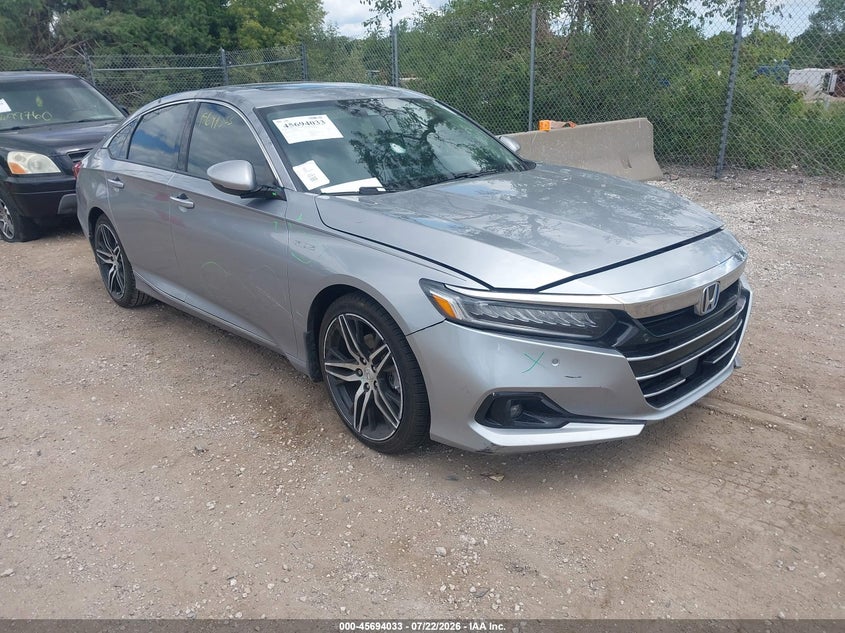 2022 Honda Accord  (VIN: 1HGCV3F93NA019599)
