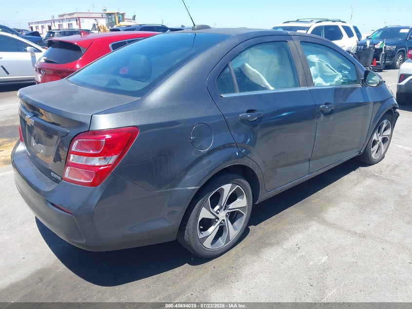 Vin: 1g1jf5sb6j4104624, lot: 46192663, chevrolet sonic premier auto 20184