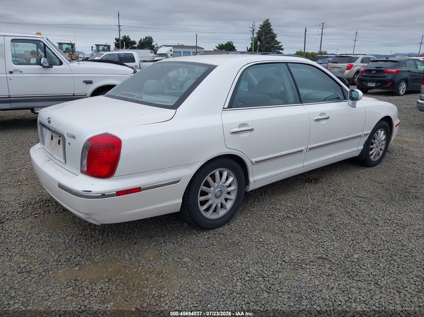 2004 HYUNDAI XG350 auction photo 4