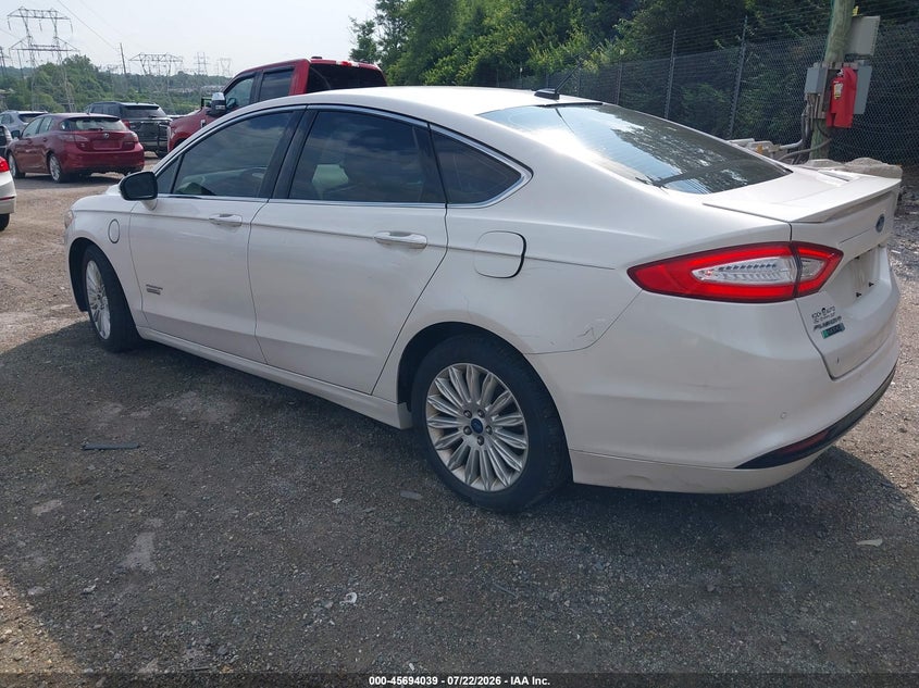Vin: 3fa6p0su2er395155, lot: 46192667, ford fusion energi titanium 20143