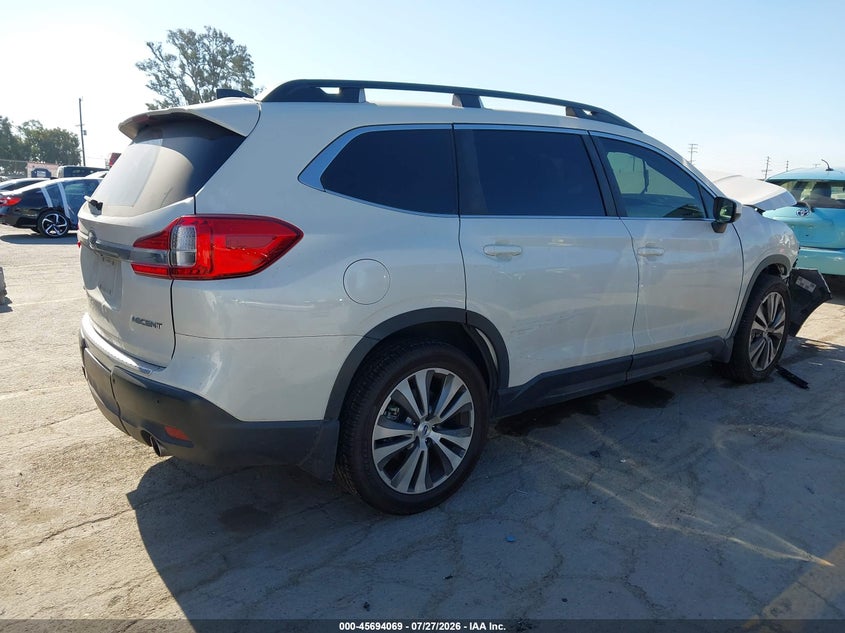 Vin: 4s4wmahd3l3479363, lot: 46192697, subaru ascent premium 20204