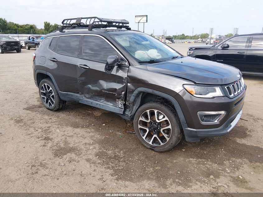 Vin: 3c4njdcb3ht661494, lot: 46192710, jeep new compass limited 4x4 2017 img_1