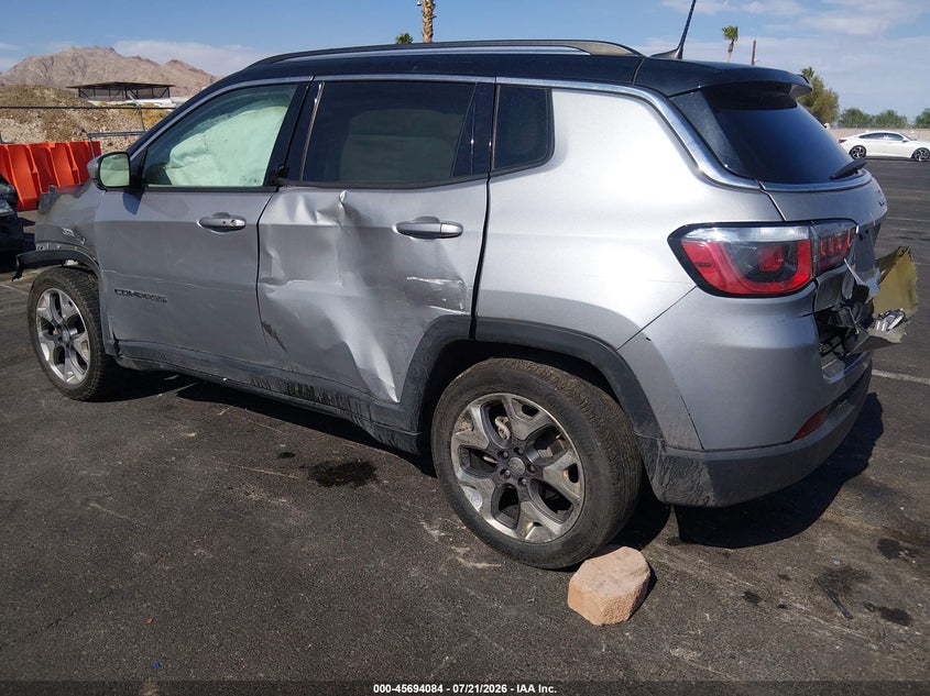 2020 Jeep Compass Limited Fwd VIN: 3C4NJCCB0LT201017 Lot: 45694084