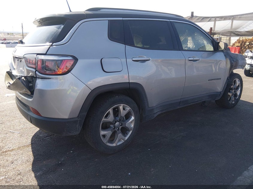 2020 Jeep Compass Limited Fwd VIN: 3C4NJCCB0LT201017 Lot: 45694084