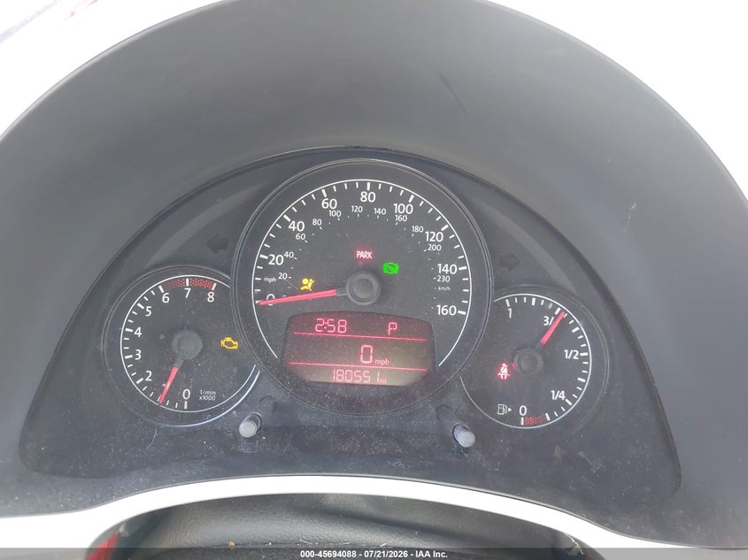 2012 Volkswagen Beetle 2.5L VIN: 3VWJP7AT1CM602132 Lot: 45694088