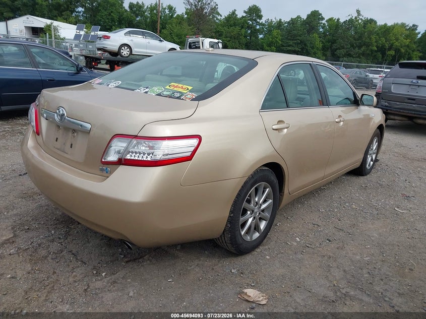 2010 TOYOTA CAMRY HYBRID auction photo 4