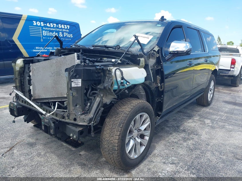 Vin: 1gnskfkd3pr277079, lot: 46192726, chevrolet suburban 4wd premier 20232