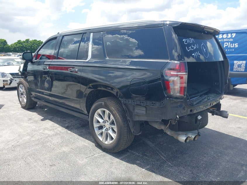 Vin: 1gnskfkd3pr277079, lot: 46192726, chevrolet suburban 4wd premier 20233