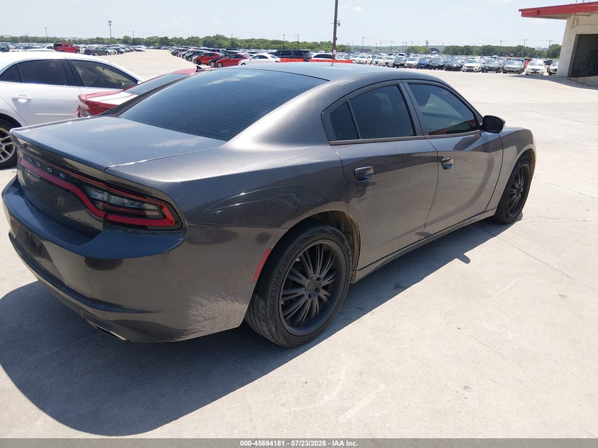 Vin: 2c3cdxbg7gh205314, lot: 46192809, dodge charger se 20164
