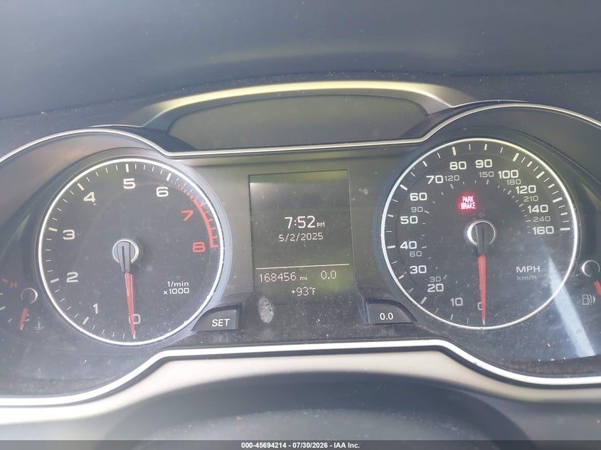 2013 AUDI A4 auction photo 7
