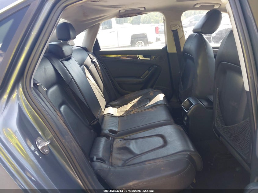 2013 AUDI A4 auction photo 8