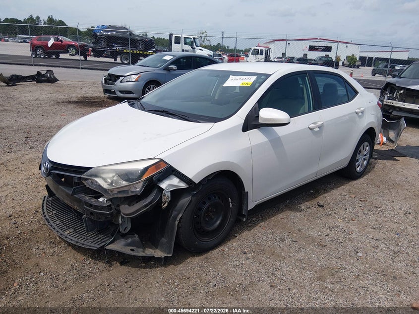 2016 TOYOTA COROLLA auction photo 2