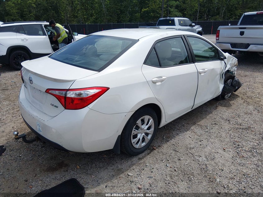 2016 TOYOTA COROLLA auction photo 4
