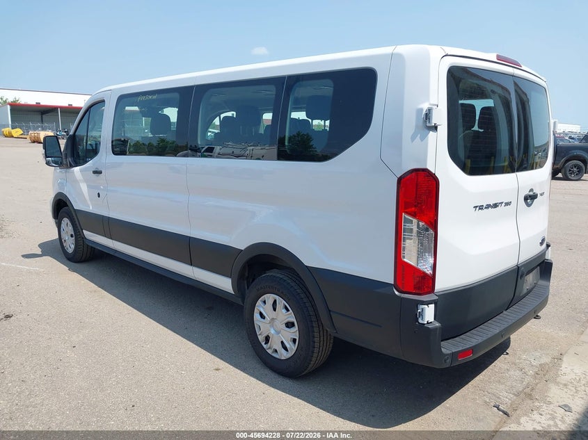 Vin: 1fbax2y88ska74641, lot: 46192855, ford transit-350 passenger van xlt 20253