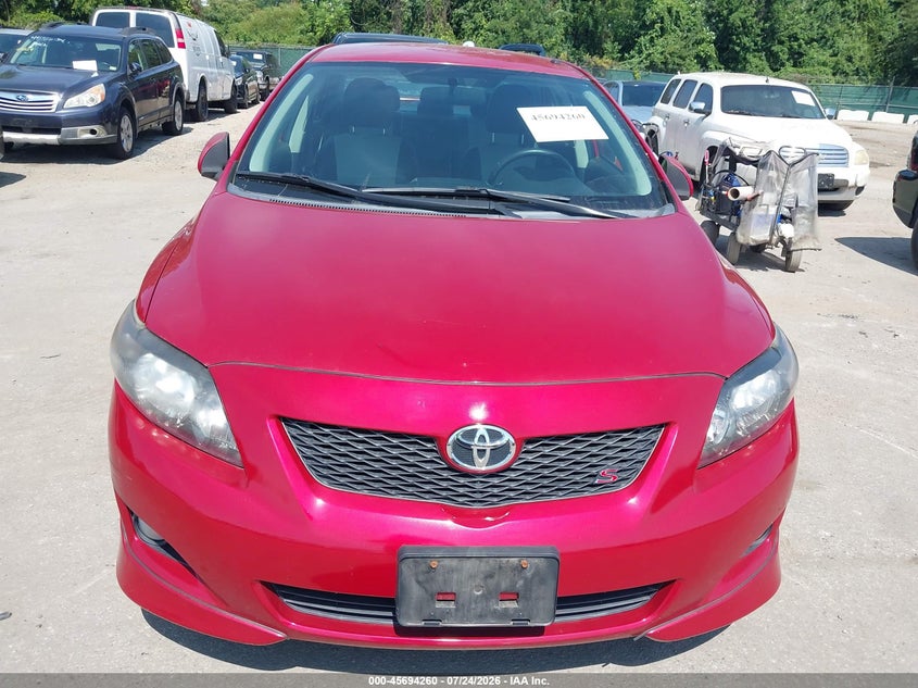 2009 TOYOTA COROLLA auction photo 6