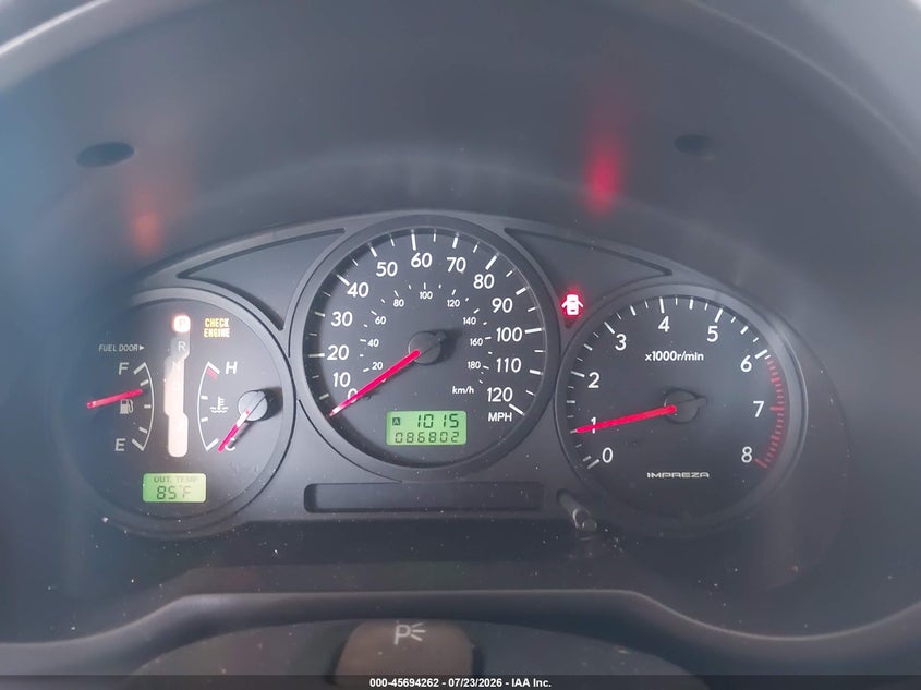 2004 SUBARU IMPREZA OUTBACK SPORT auction photo 7
