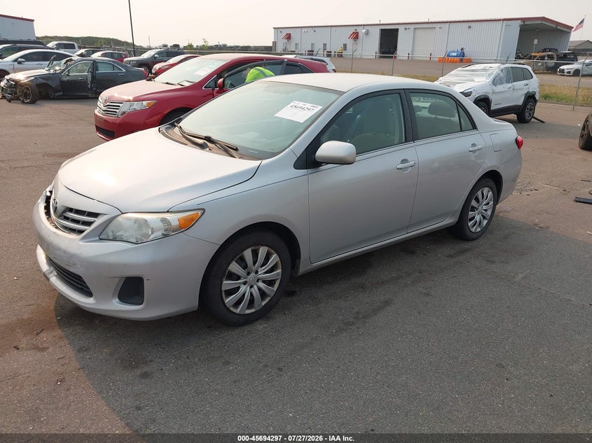2013 Toyota Corolla, Удар сзади, IAAI, VIN 2T1BU4EE1DC997675 — фото 2