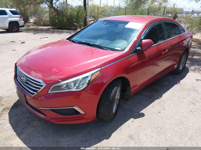 2017 HYUNDAI SONATA SEDAN 2.4L I-4 DI, DOHC, VVT, 185HP